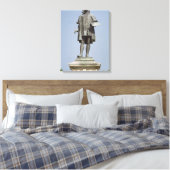 Standbeeld van Rafaël Sanzio van Urbino, 1897 Canvas Afdruk (Insitu (Slaapkamer))