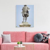 Standbeeld van Rafaël Sanzio van Urbino, 1897 Canvas Afdruk (Insitu (Woonkamer))