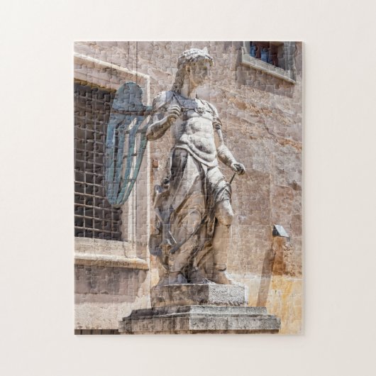 Standbeeld van San Michele in Castel Sant'Angelo - Legpuzzel (Verticaal)