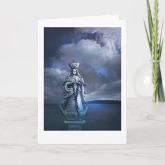 Standbeeld van Santa Marian Kamalen Kaart