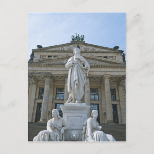 Standbeeld van Schiller in Berlijn Briefkaart