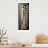 standbeeld van Sepa (oud Koninkrijk) (geverfde kal Poster (Keuken)