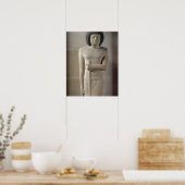 standbeeld van Sepa (oud Koninkrijk) (geverfde kal Poster (Keuken)