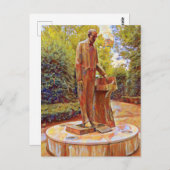 Standbeeld van Sergei Rachmaninov in Knoxville Briefkaart (Voorkant / Achterkant)