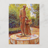 Standbeeld van Sergei Rachmaninov in Knoxville Briefkaart (Voorkant)