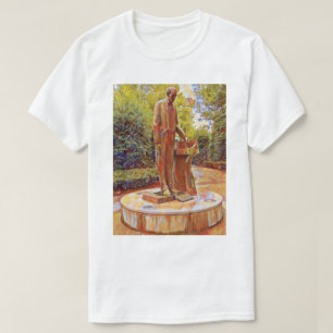 Standbeeld van Sergei Rachmaninov in Knoxville T-shirt