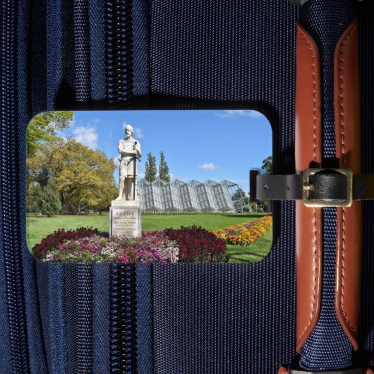 standbeeld van Sir William Wallace Bagagelabel (Voorkant Insitu 4)