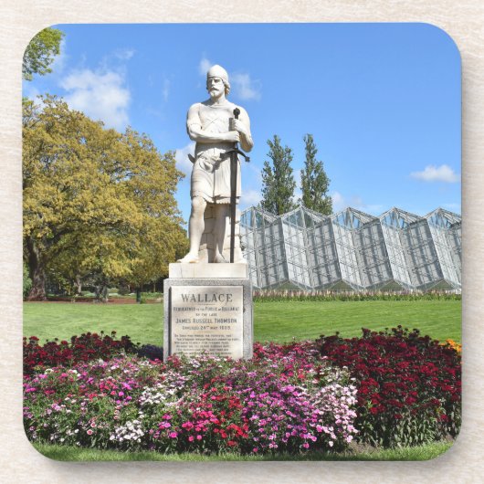 standbeeld van Sir William Wallace Bier Onderzetter (Voorkant)