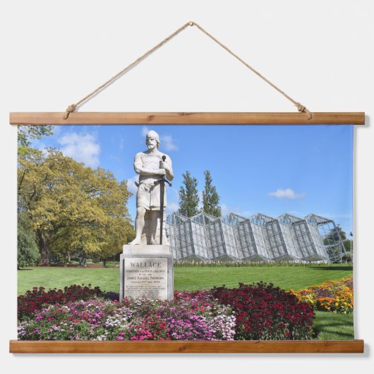 standbeeld van Sir William Wallace Hangend Wandkleed (Voorkant)
