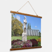standbeeld van Sir William Wallace Hangend Wandkleed (Gebogen)