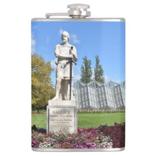 standbeeld van Sir William Wallace Heupfles