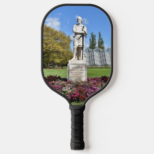 standbeeld van Sir William Wallace Pickleball Paddle (Voorkant)