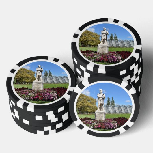standbeeld van Sir William Wallace Poker Chips (Opstapeling)