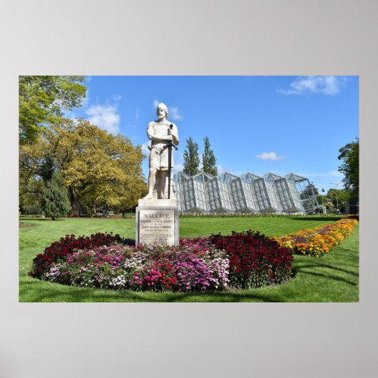 standbeeld van Sir William Wallace Poster (Voorkant)