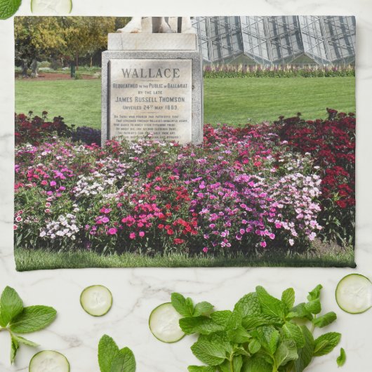 standbeeld van Sir William Wallace Theedoek (Gevouwen)