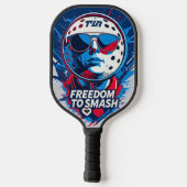 Standbeeld van Smash - New York Pickleball Design Paddle (Achterkant)
