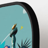 Standbeeld van Smash - New York Pickleball Design Paddle (Links Detail)