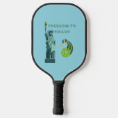 Standbeeld van Smash - New York Pickleball Design Paddle (Achterkant)