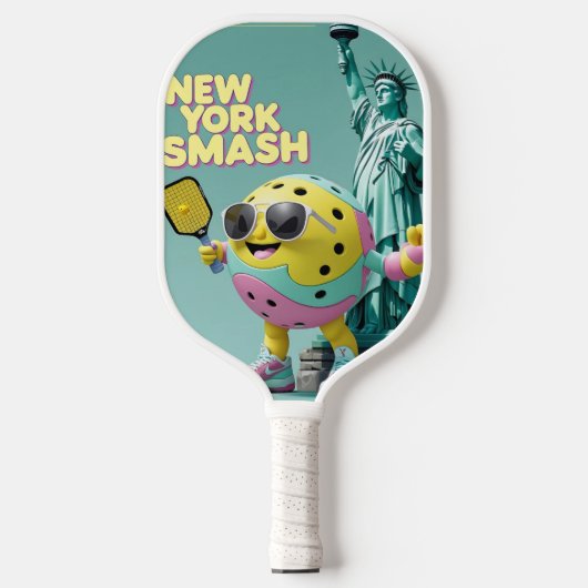 Standbeeld van Smash - New York Pickleball Design Paddle (Voorkant)