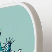 Standbeeld van Smash - New York Pickleball Design Paddle (Links Detail)