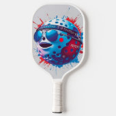 Standbeeld van Smash - New York Pickleball Design Paddle (Achterkant)