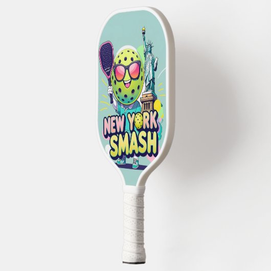 Standbeeld van Smash - New York Pickleball Design Paddle (Links)