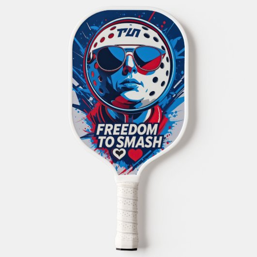 Standbeeld van Smash - New York Pickleball Design Pickleball Paddle (Achterkant)