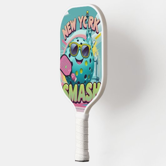 Standbeeld van Smash - New York Pickleball Design Pickleball Paddle (Links)