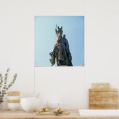 STANDBEELD VAN ST. LOUIS POSTER (Keuken)