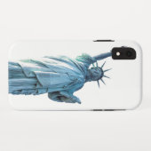 Standbeeld van vrijheid Case-Mate iPhone case (Achterkant (horizontaal))