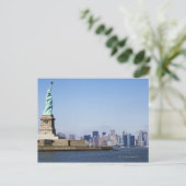 Standbeeld van Vrijheid, de Stad van New York, New Briefkaart (Staand voorkant)