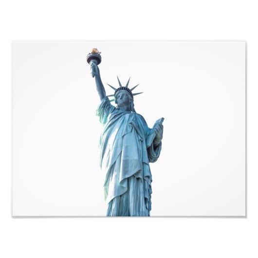 Standbeeld van vrijheid foto afdruk (Voorkant)