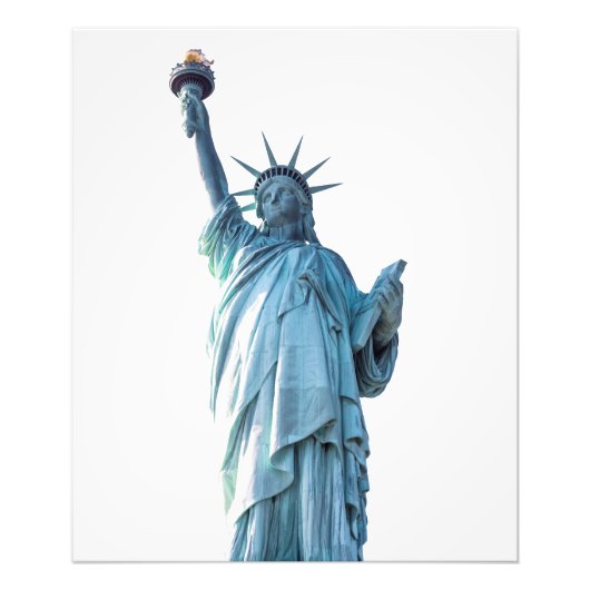 Standbeeld van vrijheid foto afdruk (Voorkant)