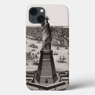 Standbeeld van Vrijheid in de Haven van New York iPhone 13 Hoesje