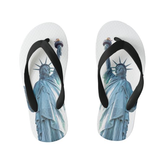Standbeeld van vrijheid   kinder teenslippers (Voetbed)