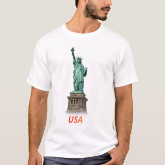 Standbeeld van Vrijheid -new york t-shirt vrijheid