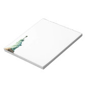 Standbeeld van vrijheid notitieblok (Linkerzijde)