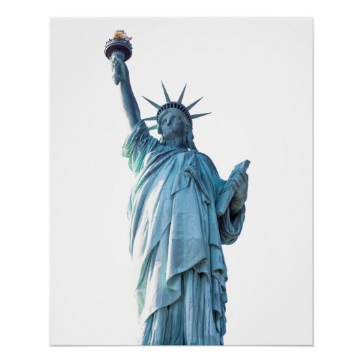 Standbeeld van vrijheid perfect poster (Voorkant)