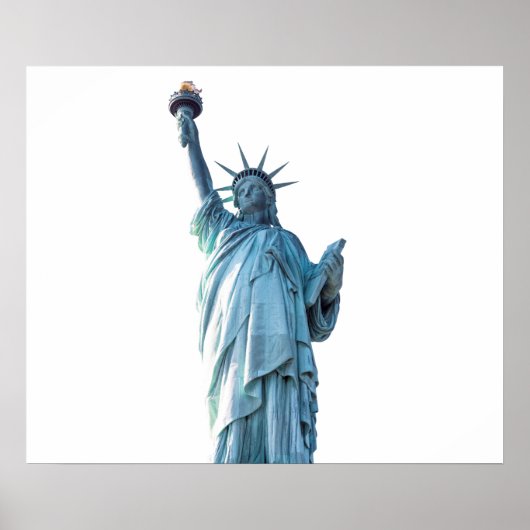Standbeeld van vrijheid poster (Voorkant)