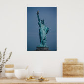 Standbeeld van Vrijheid Poster (Keuken)