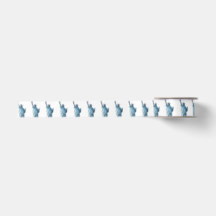 Standbeeld van vrijheid satijnen lint
