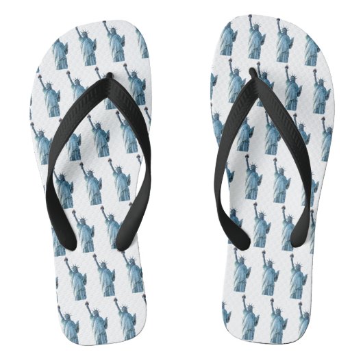Standbeeld van vrijheid teenslippers (Voetbed)