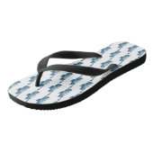 Standbeeld van vrijheid teenslippers (Schuin)