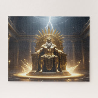 Standbeeld van Zeus in Olympia gezien door Ai Legpuzzel