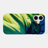 standbeeld vrijheid iPhone 16 hoesje (Achterkant horizontaal)