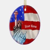 Standbeeld Vrijheid ornament (Rechts)