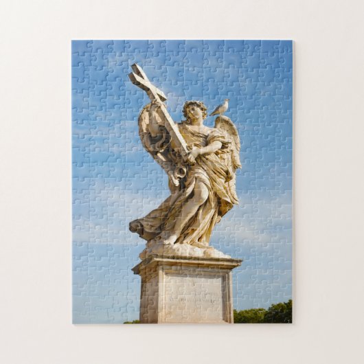 Standbeelden van het Vaticaan. Legpuzzel (Verticaal)
