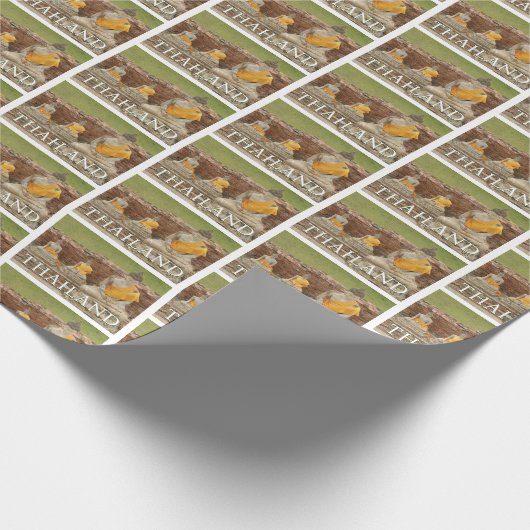 Standbeelden van zittende Boeddha's | Ayutthaya, T Cadeaupapier (Hoek)