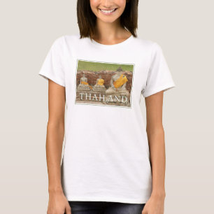 Standbeelden van zittende Boeddha's   Ayutthaya, T T-shirt