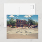 Standin' on a Corner in Winslow Arizona Briefkaart (Voorkant / Achterkant)